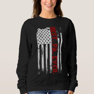 Sudadera Mejor Pa Ever American USA bandera de EE.UU. Regal