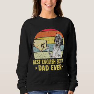 Sudadera Mejor padre retro vintage de Inglaterra