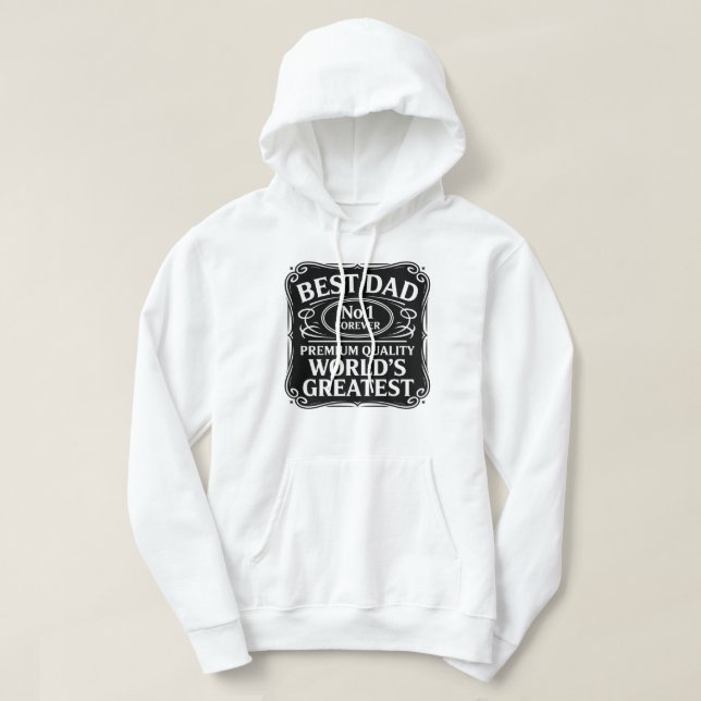 Sudadera Mejor Papá (Diseño del anverso)