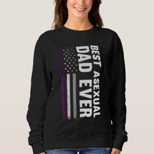 Sudadera Mejor Papá Asexual Nunca Mes De Orgullo Csd