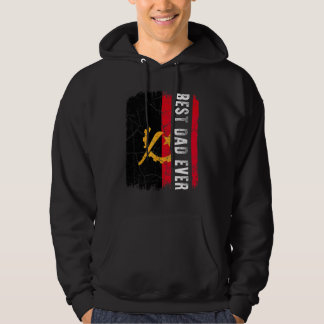 Sudadera Mejor papá de Angola que nunca padre de padre de b