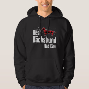 Sudadera Mejor Papá De Dachshund Que Los Navidades De La Re