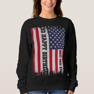 Sudadera Mejor Papá De La Historia Y Feliz Cumpleaños Bande