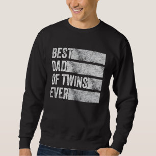 Sudadera Mejor Papá De Los Gemelos Invitación De Embarazo G