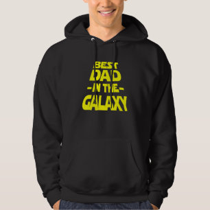 Sudadera Mejor Papá De Los Hombres En La Galaxia - Geek De