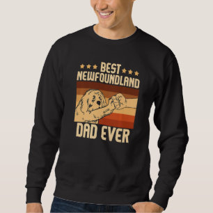 Sudadera Mejor papá de Newfie en Terranova
