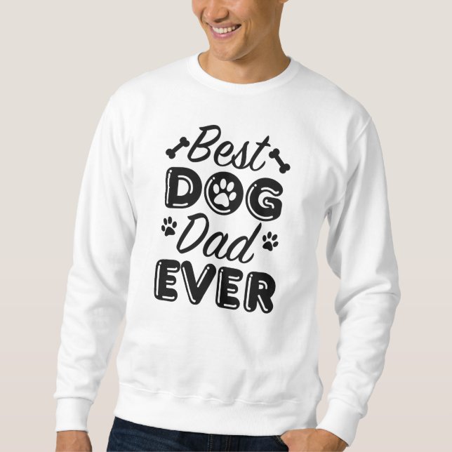 Sudadera Mejor Papá de Perro Jamás (Anverso)