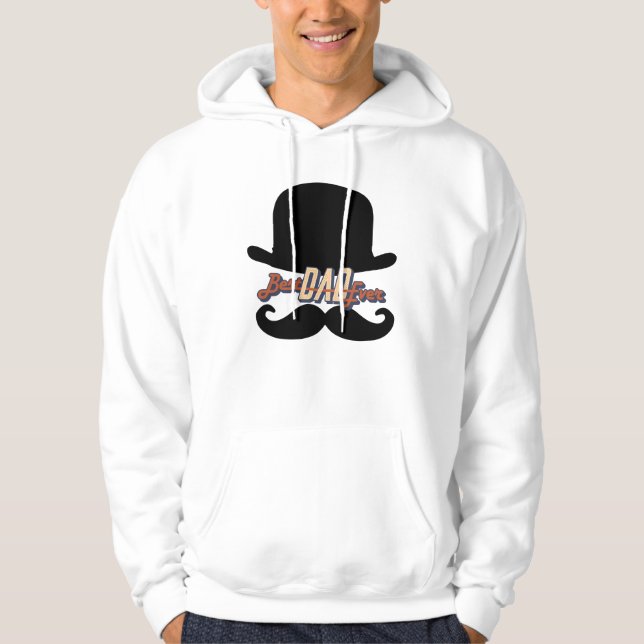 Sudadera Mejor Papá de siempre - Clásico Gorra del Día del  (Anverso)