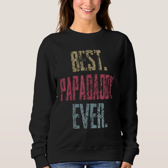 Sudadera Mejor Papá del Mundo (Anverso)