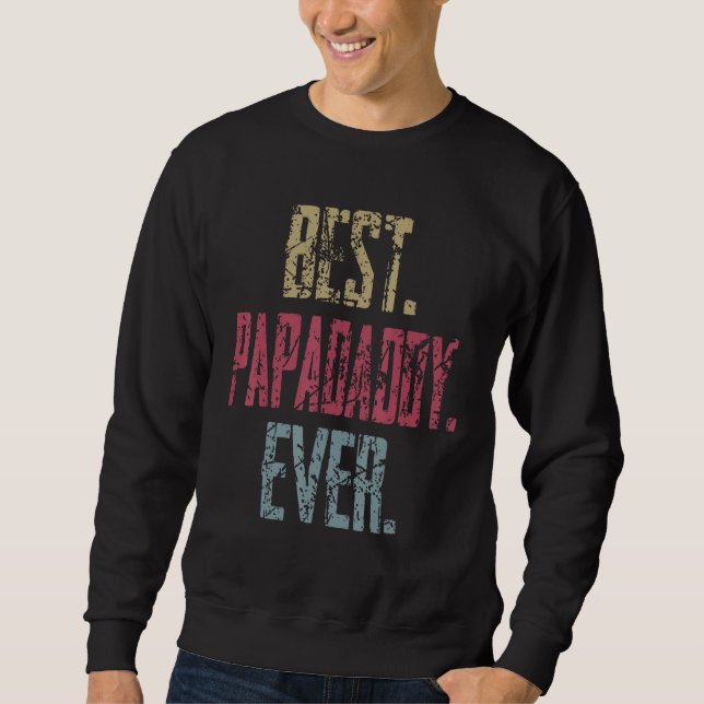 Sudadera Mejor Papá del Mundo (Anverso)