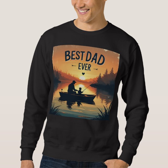 Sudadera Mejor papá del mundo (Anverso)