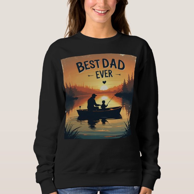 Sudadera Mejor papá del mundo (Anverso)