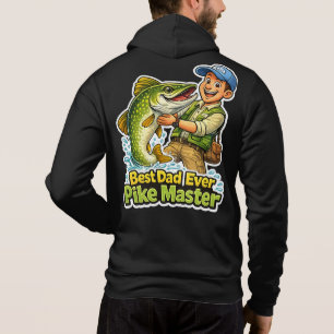 Sudadera Mejor Papá del Mundo Pike Master divertido dibujo