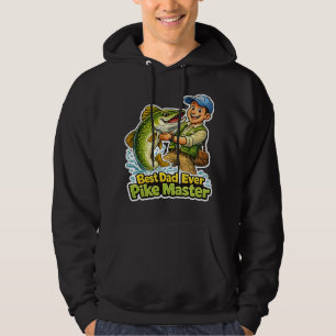 Sudadera Mejor Papá del Mundo Pike Master divertido dibujo 