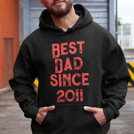 Sudadera Mejor papá desde [2011]