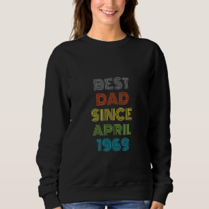 Sudadera Mejor Papá Desde Abril De 1969 Presente De Guay