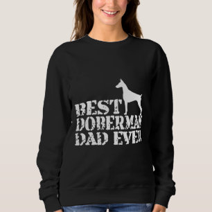 Sudadera Mejor Papá Doberman Nunca 92