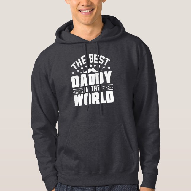 Sudadera Mejor papá en el mundo - Orgulloso padre (Anverso)