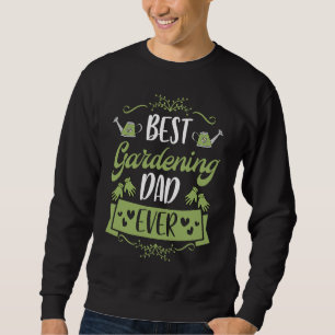 Sudadera Mejor papá jardinero jamás Cool papá de las planta