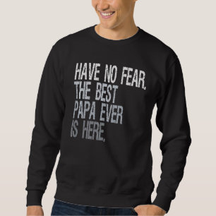 Sudadera Mejor Papa nunca 1
