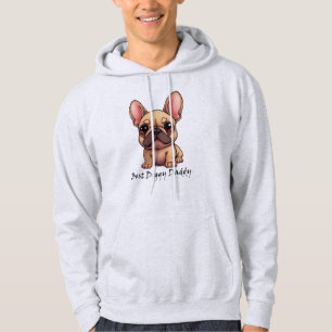 Sudadera Mejor Papá Perrito Bulldog Francés Mascota Perro A