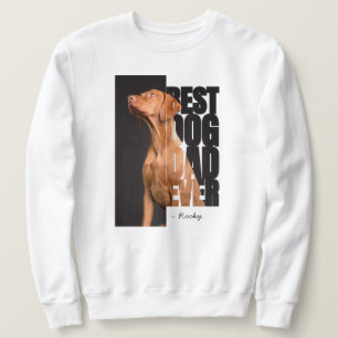Sudadera Mejor Papá Perro de Todos los Tiempos Cita Persona