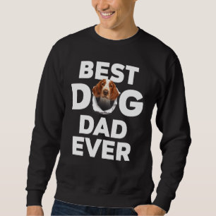 Sudadera Mejor Papá Perro Que Nunca Welsh Springer Spaniel