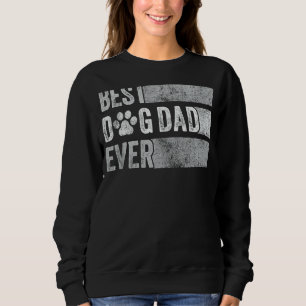 Sudadera Mejor Papá Perro Retro Perro Papi Vintage Mascota