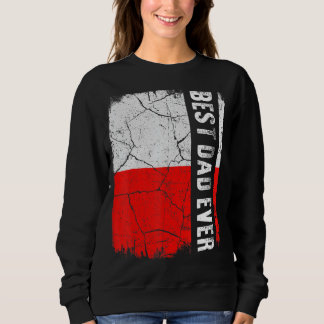 Sudadera Mejor papá polaco que nunca antes fue Día del Padr