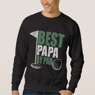 Sudadera Mejor Papa por el abuelo del Día del Padre Par