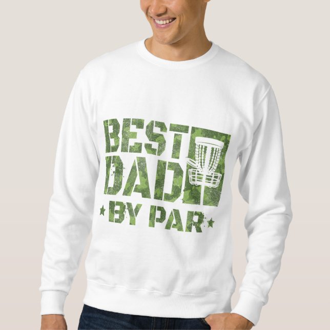 Sudadera Mejor Papá por el Día del Padre en el disco divert (Anverso)