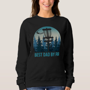 Sudadera Mejor Papá Por Par Disk Golf Frisbee Golfer Padre