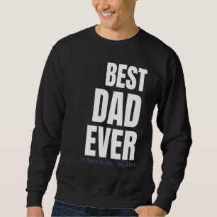 Sudadera Mejor Papá Que Lo Diga En Esto