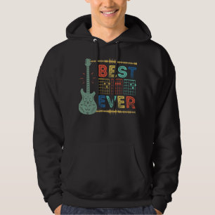 Sudadera Mejor Papá Que Siempre Cuerda Guitarra, Gracioso R
