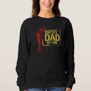 Sudadera Mejor Papá Retro Por Par Daddy's Day Golf Mens