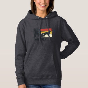 Sudadera Mejor papá Setter Irlandés de todos los tiempos Di
