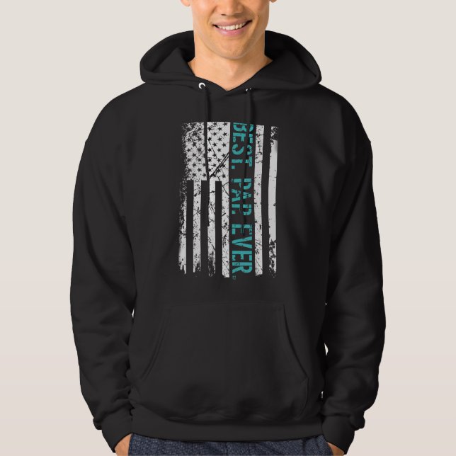Sudadera Mejor Papanicolau de EE. UU. Día F del Padre (Anverso)