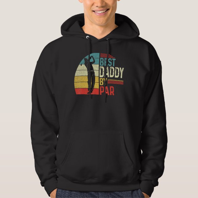 Sudadera Mejor Papi De Par Daddy Padre Day Golf Gol (Anverso)