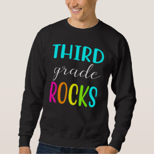 Sudadera Mejor para estudiantes de tercer grado Rocks de te