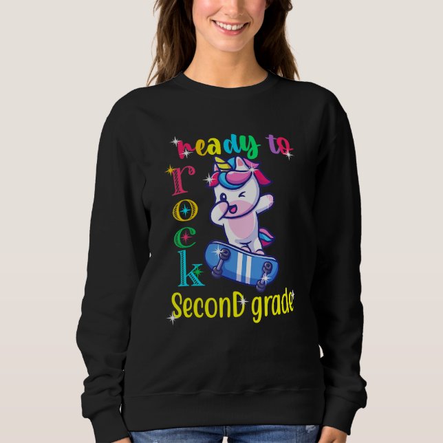 Sudadera Mejor Para Rocas De Segundo Grado De Dos Grados (Anverso)