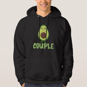 Sudadera Mejor Pareja Pareja Aguacate Mejor Media Mujer