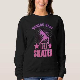 Sudadera Mejor patinador de hielo bailarín del mundo de pat