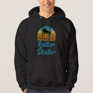 Sudadera Mejor patinador del mundo de patinaje sobre ruedas