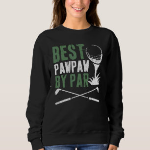 Sudadera Mejor Pawpaw de Par Padre's Day Golf Grandad Golfi