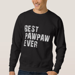 Sudadera Mejor PawPaw del Día del Padre Vintage Retro Paw-P