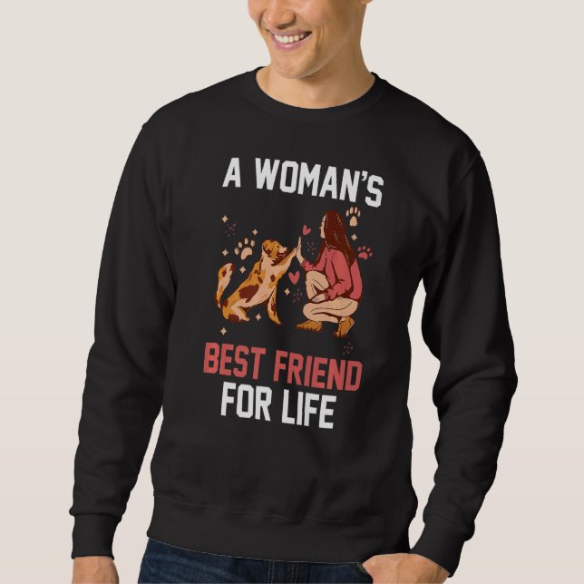 Sudadera Mejor Perro Amigo (Anverso)