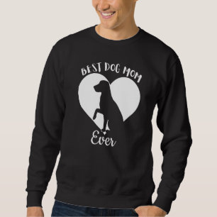 Sudadera Mejor Perro de Mamá Que Haya Aburrido Jamás Hea Bl