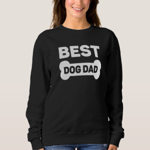 Sudadera Mejor Perro Papá Orgulloso Mascota Dueño Hueso Ama