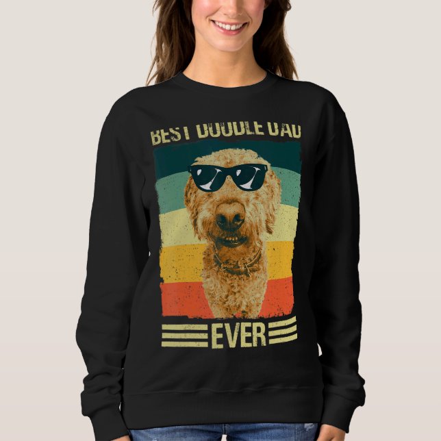 Sudadera Mejor perro papá padre perro (Anverso)
