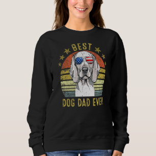 Sudadera Mejor Perro Vintage de Weimaraner Dad